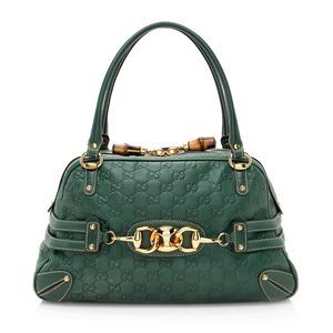 Gucci Guccissima Leather Wave Boston Bag
